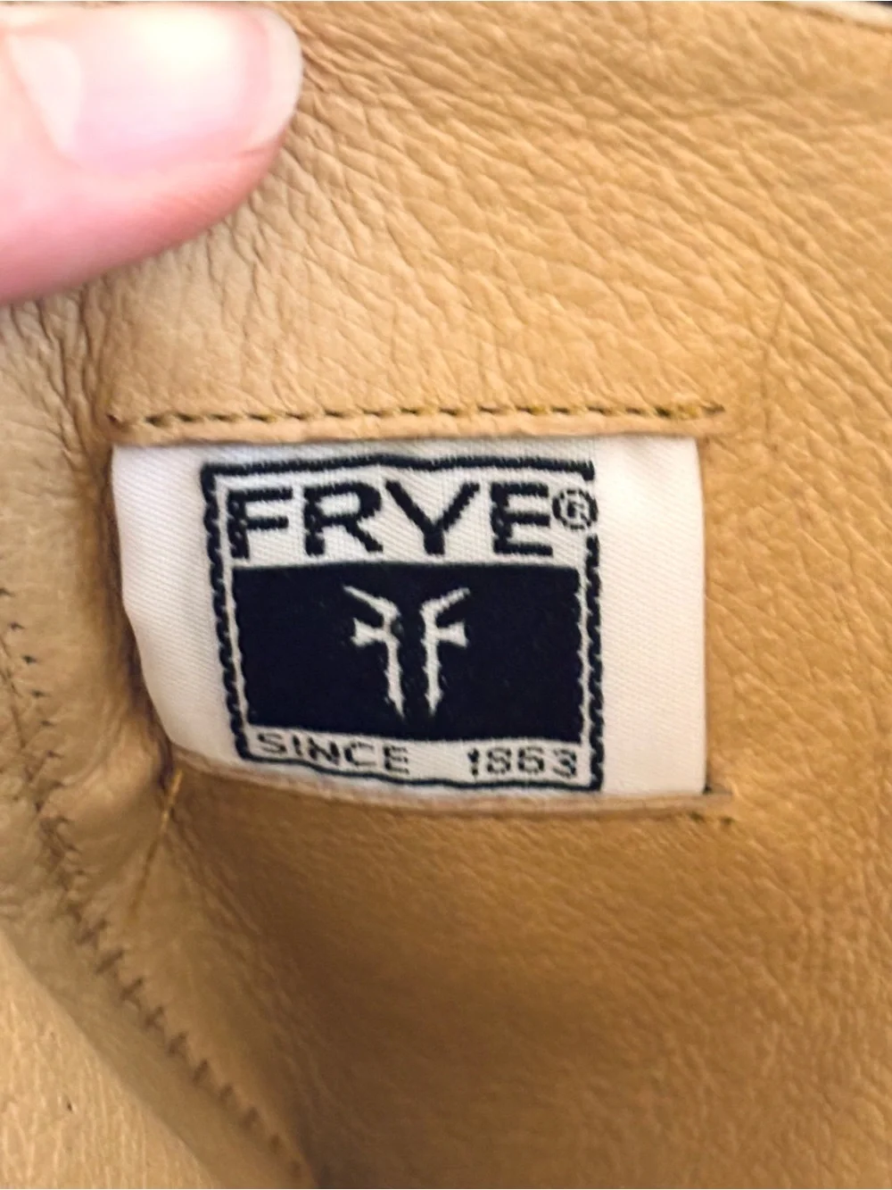 Frye Tall Knee High Black Leather Riding Boots Size 8.5